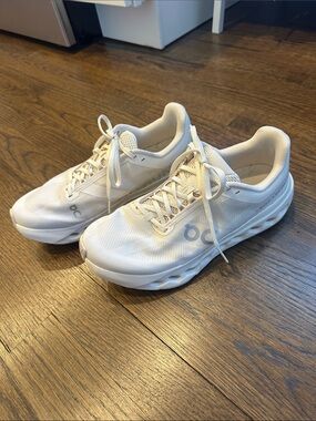 On Cloud Running Shoes in Off-White